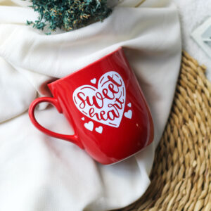Sweet Heart Red mug