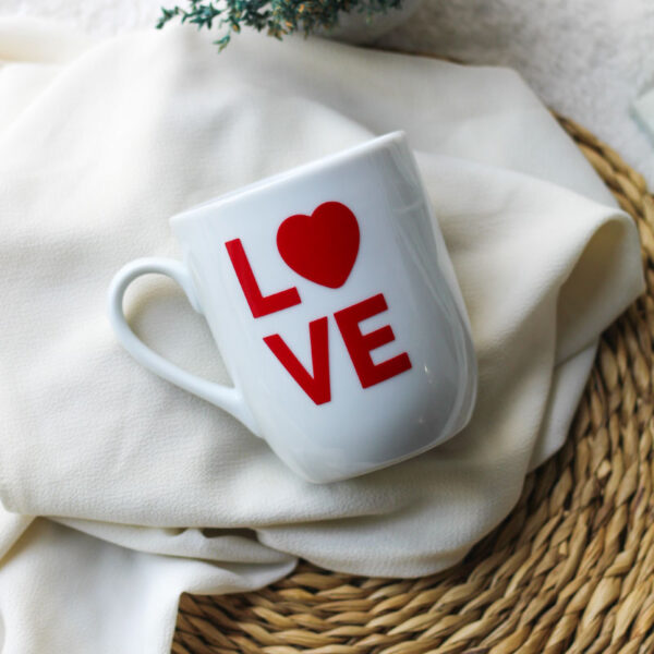 Love White mug